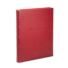 Leather Entertaining Record Book