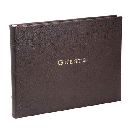 Leather Guest Book
