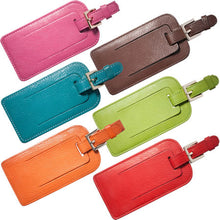 Leather Luggage Tags