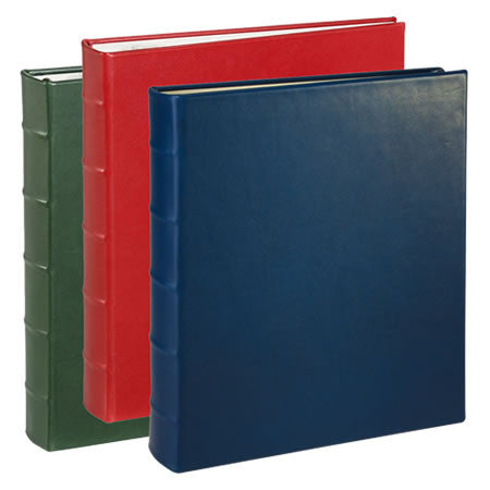 Large Leather 3-Ring Binder Albums