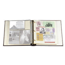 Large Leather 3-Ring Binder Albums