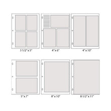 Large Leather 3-Ring Binder Albums