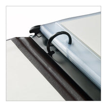 Gallery Leather ¾" Window Presentation Binder