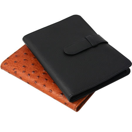 Leather 1-Up Brag Book w/ Loop