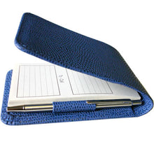 *Leather Top-Opening Notepad