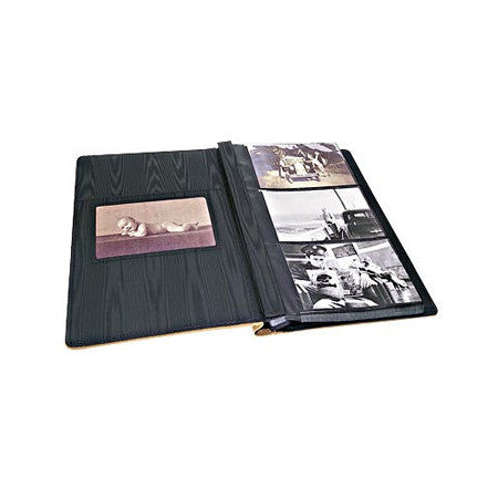 *Leather 4x6 3-Up Album