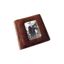 Leather Frame-Front 2-up Album