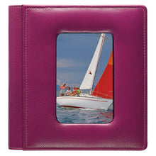 Leather Frame-Front 2-up Album