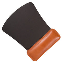 Leather Mouse Pad w/ Wrist Rest